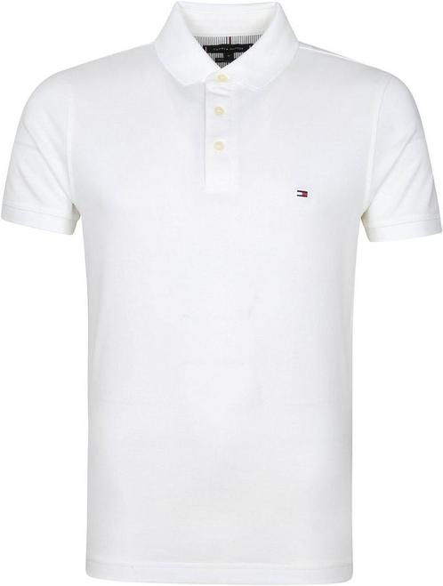 Tommy Hilfiger 1985 Poloshirt Wit maat Maat 52/54 (L) Heren, Kleding | Heren, Polo's, Wit, Nieuw, Maat 52/54 (L), Verzenden