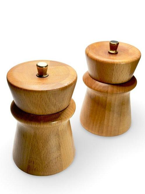Woodline Denmark - Peper- en zoutstel (2) - Blond, Antiek en Kunst, Antiek | Meubels | Stoelen en Sofa's
