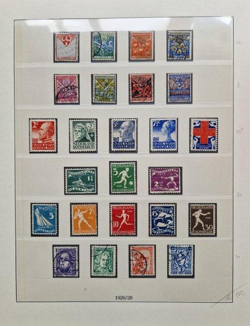 Nederland 1867/1944 - Veel complete series in luxe Lindner, Postzegels en Munten, Postzegels | Nederland