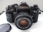 Canon A-1 black + FD 1,8/50mm Appareil photo reflex, Nieuw