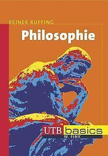Philosophie. UTB basics  Reiner Ruffing  Book, Livres, Livres Autre, Envoi