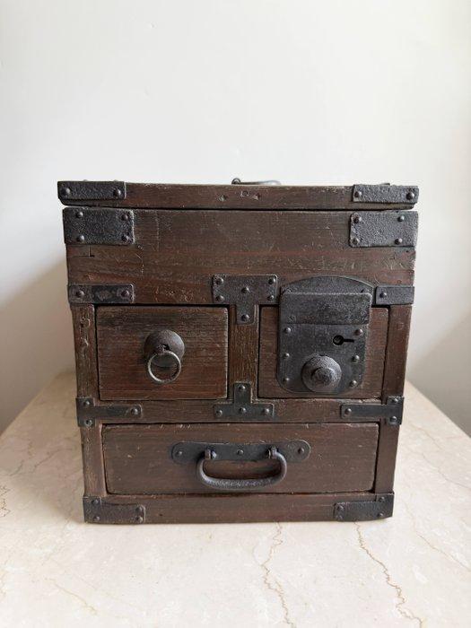 Doos - Edo-periode bootkist Suzuri-bako inktdoos kast antiek, Antiek en Kunst, Antiek | Overige Antiek