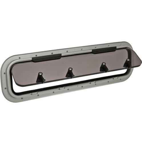 Patrijspoort Aluminium Rechthoekig 627x171mm, Watersport en Boten, Bootonderdelen, Nieuw, Ophalen of Verzenden