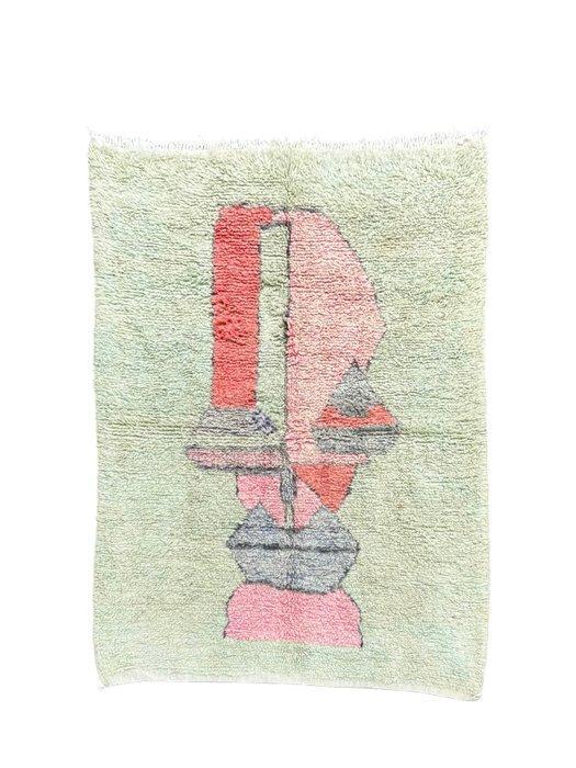 Unieke moderne Marokkaanse Azilal-hoogpolig tapijt – 170 x, Huis en Inrichting, Stoffering | Tapijten en Vloerkleden