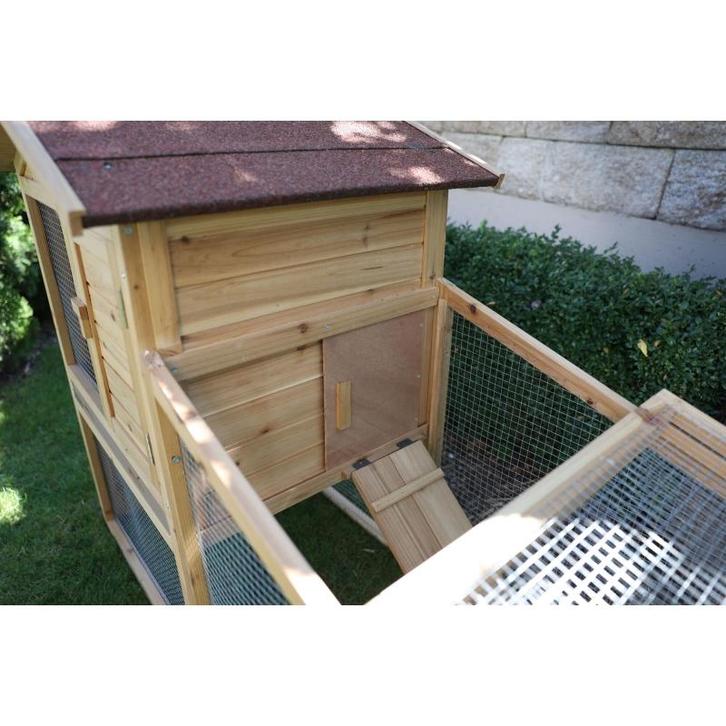 Knaagdierhok konijnenhok freetime 140 x 65 x 100 cm - kerbl, Dieren en Toebehoren, Stalling en Weidegang