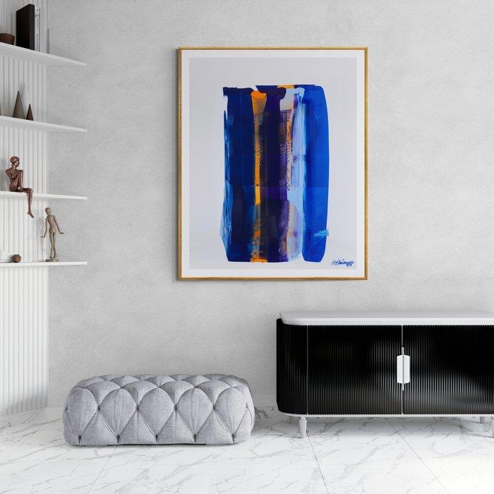 Parscha Mirghawameddin (XX) - Abstract N°3615 - XXL, Antiek en Kunst, Kunst | Schilderijen | Modern