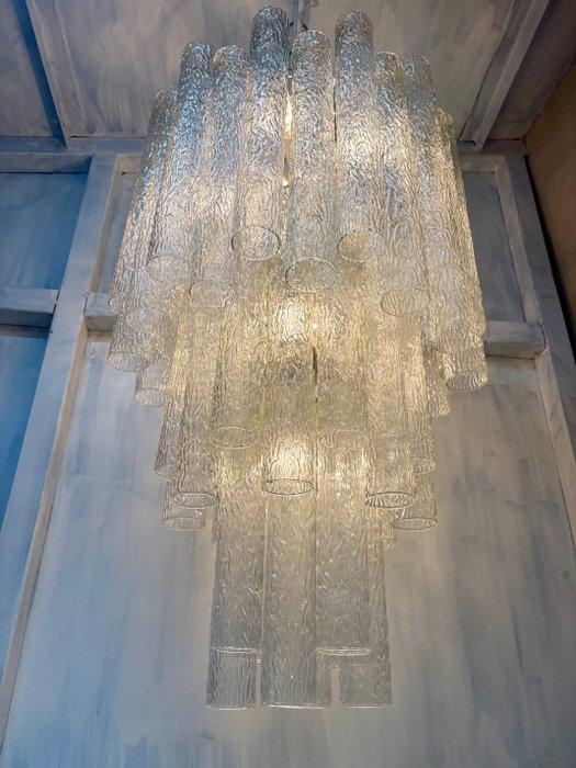 Plafondlamp - Grote kroonluchter in de stijl van Toni, Antiek en Kunst, Antiek | Verlichting