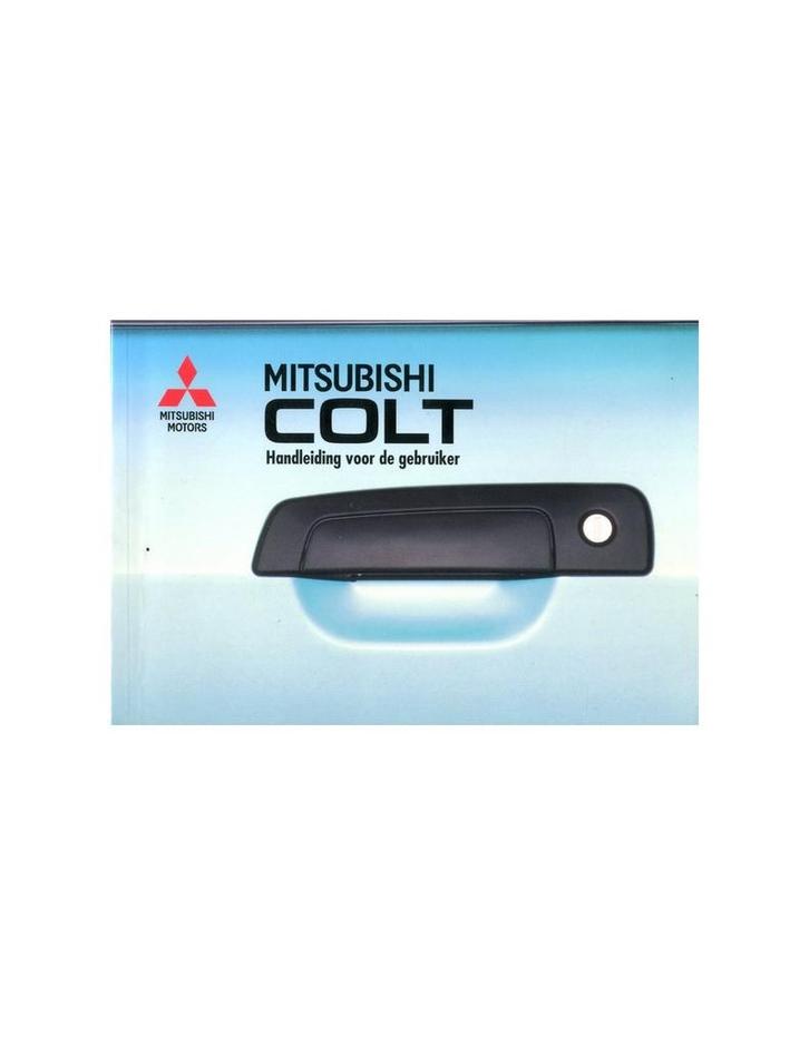 1995 MITSUBISHI COLT INSTRUCTIEBOEKJE NEDERLANDS, Auto diversen, Handleidingen en Instructieboekjes
