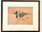 Georges Mathieu (1921-2012) - Abstract composition, Antiek en Kunst