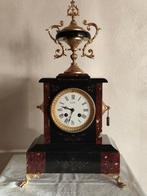 Pendule à balancier - Marbre, Laiton - 1910-1920, Antiquités & Art