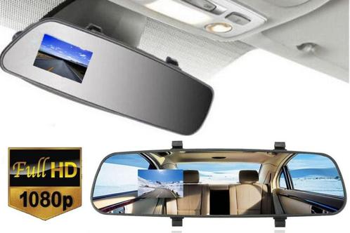 Dashcam achteruitkijkspiegel spiegel camera binnenspeigel Fu, Autos : Divers, Dashcams, Envoi
