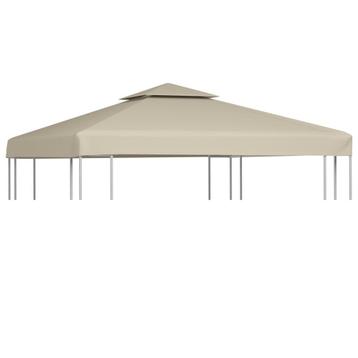 Tentdoek Prieel 3x3 Beige - Retour Deal - 35% Korting! beschikbaar voor biedingen