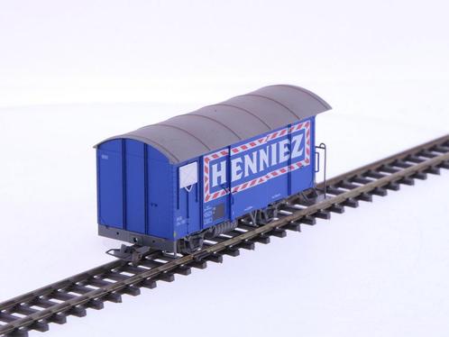 Schaal H0m Bemo/Friho 217A gesloten goederenwagon type Gk..., Hobby en Vrije tijd, Modeltreinen | H0, Gelijkstroom, Wagon, Zo goed als nieuw