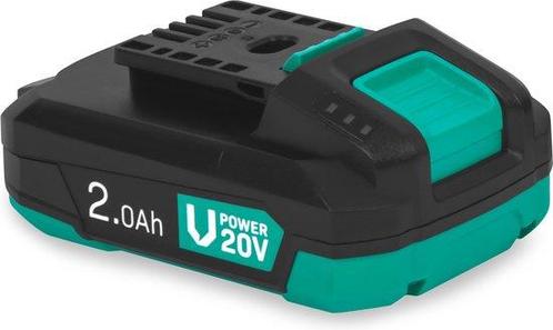 VONROC Accu 20V – 2.0Ah - Met b-directionele USB-C poort –, Doe-het-zelf en Bouw, Gereedschap | Overige machines, Ophalen of Verzenden