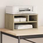 vidaXL Printerkastje 40x32x22,5 cm bewerkt hout sonoma, Computers en Software, Verzenden, Nieuw