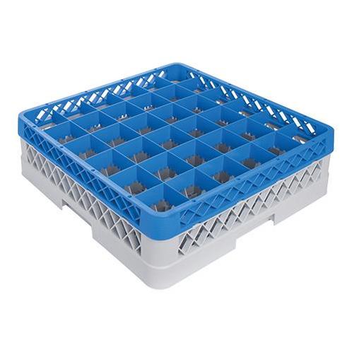 Voetglazenkorf CR 36-1Z | Ø7,4x12(h)cm | 50x50x14(h)cm, Zakelijke goederen, Horeca | Keukenapparatuur, Nieuw in verpakking, Verzenden
