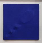 Luigi Rossanigo (1948) - Mappa-floccatura blu Klein, Antiek en Kunst