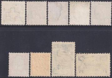 Liechtenstein 1921 - Nieuw type Serie Completa Unif.63/71 beschikbaar voor biedingen
