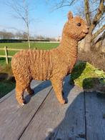 Beeld, Alpacca bruine kleur - 41 cm - polyresin