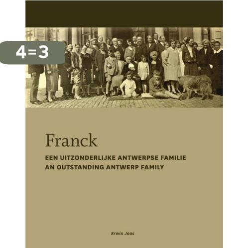 Franck 9789085867449 Erwin Joos, Boeken, Kunst en Cultuur | Beeldend, Zo goed als nieuw, Verzenden