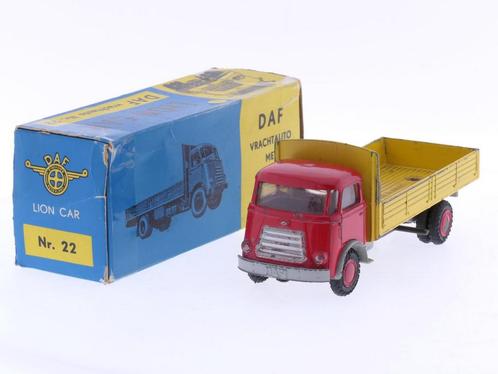 Schaal 1:50 Lion Car DAF vrachtauto met kantel-cabine en..., Hobby & Loisirs créatifs, Voitures miniatures | 1:50, Enlèvement ou Envoi