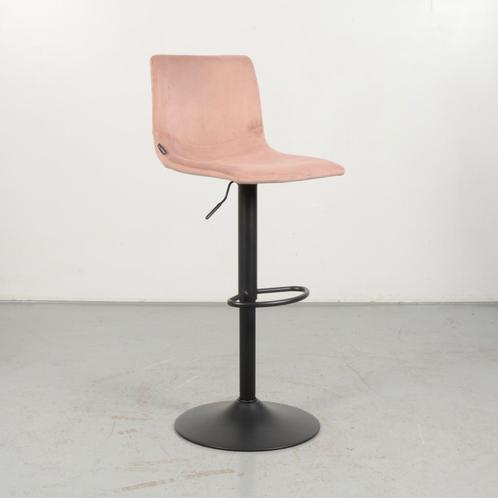 Barkruk Uppsala - Roze - Draaibaar onderstel, Huis en Inrichting, Stoelen, Gebruikt, Ophalen of Verzenden