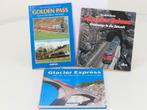 Set van 3 spoorwegenboeken Golden Pass, Schweizer Bahnen..., Hobby en Vrije tijd, Ophalen of Verzenden, Gebruikt