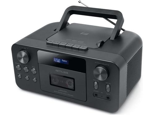 Muse M-182DB - Draagbare Bluetooth, DAB+, CD en Cassette, Huis en Inrichting, Woonaccessoires | Overige, Zo goed als nieuw, Verzenden