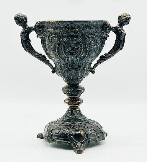 Pot à mastic avec poignées - Bronze - Première moitié du XXe, Antiek en Kunst, Antiek | Overige Antiek