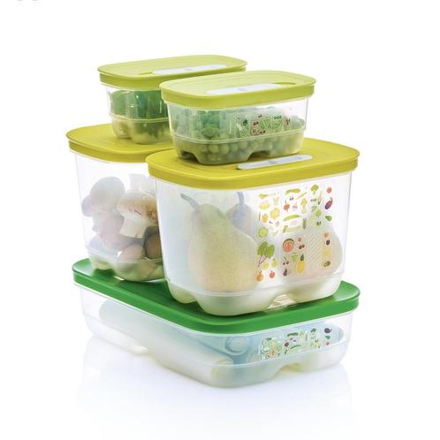 Tupperware VentSmart Koelkastdoos doos frigo Set 5-delig, Huis en Inrichting, Keuken | Tupperware, Nieuw, Verzenden