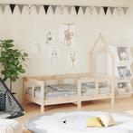 vidaXL Kinderbedframe 70x140 cm massief grenenhout, Kinderen en Baby's, Kinderkamer | Bedden, Verzenden, Nieuw