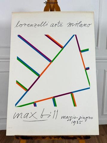 Max Bill - Astratto - Galleria Lorenzelli 1985