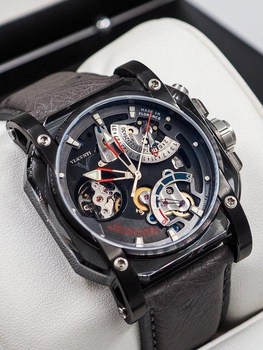 Visconti - 2Squared - Zonder Minimumprijs - Sapphire Case *, Handtassen en Accessoires, Horloges | Heren