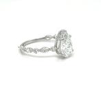Zonder minimumprijs - Ring - 14 karaat Witgoud - 2.02ct. tw., Handtassen en Accessoires, Ringen, Nieuw
