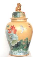Vase avec couvercle - Porcelaine, Grand - 65 cm, Antiek en Kunst