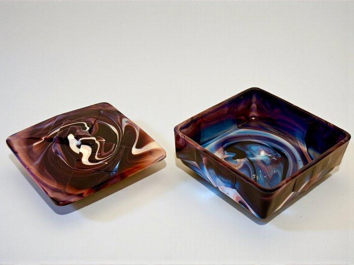 Royal Leerdam - A.D. Copier - Kom - Glas - 1930 Art Deco, Antiek en Kunst, Antiek | Glaswerk en Kristal