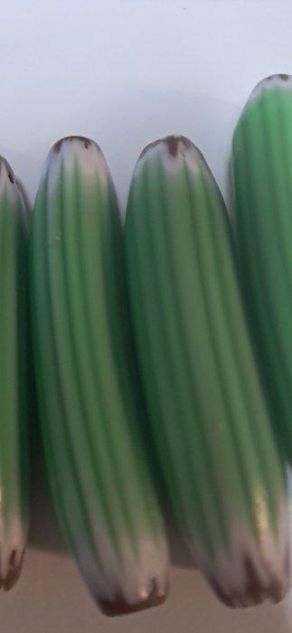 Perle Rosetta Curve Chevron kralen (Zonder minimumprijs), Antiquités & Art, Art | Art non-occidental