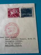 Zweden 1936 - LZ 129 Hindenburg NAF 1936 - Sieger 406, Postzegels en Munten, Gestempeld