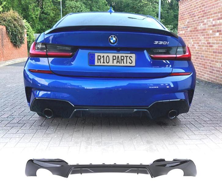DIFFUSEUR BMW G20 G21 18- LOOK M PERFORMANCE NOIR BRILLANT, Auto-onderdelen, Carrosserie, Verzenden
