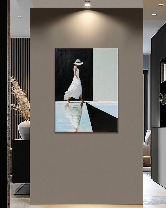 Pippo - Edge of Quiet, Antiek en Kunst, Kunst | Schilderijen | Modern