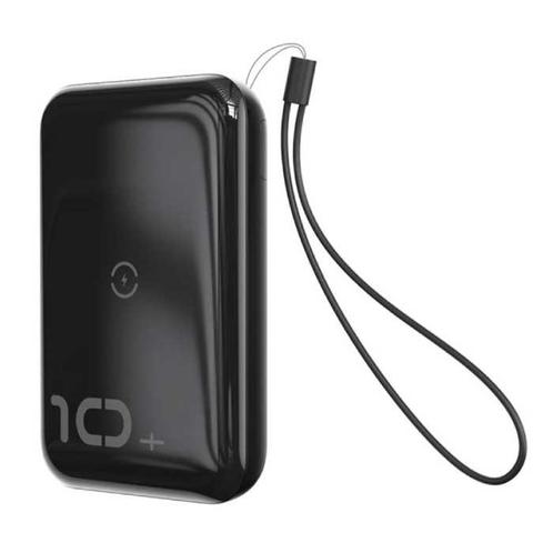 10.000mAh Qi Draadloze Oplader & Powerbank - Noodaccu, Télécoms, Batteries externes, Envoi