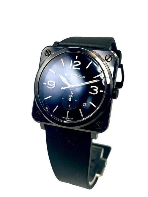 Bell & Ross - BR S - BRS-64-CSBl-02255 - Heren - 2000-2010, Handtassen en Accessoires, Horloges | Heren
