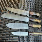 Keukenmes - Kitchen knife set - Damast, Traditionele en, Antiek en Kunst