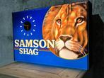Samson Shag Advertentiefiguur - metaal en kunststof -, Antiek en Kunst, Antiek | Wandborden en Tegels