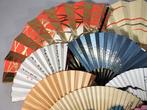 Handwaaier (20) - Bamboe, Papier - Japanse opvouwbare fans