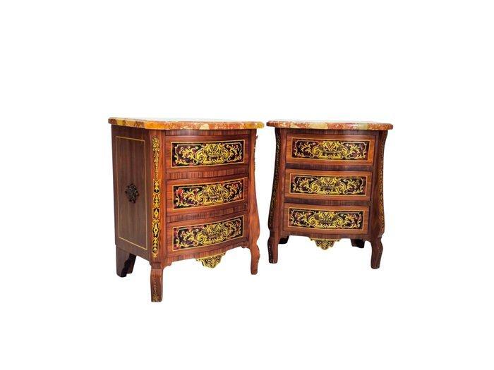 Nachtkastje (2) - Hout, Marmer, Antiek en Kunst, Curiosa en Brocante