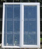 pvc terrasraam , raam , chassis 153 x 188  wit, Deurkozijn, Ophalen of Verzenden
