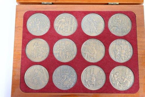 Pays-Bas. Oude ambachten naar Johannes en Caspaares Luiken, Postzegels en Munten, Munten | Nederland