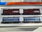 Roco H0 - 44042 - Ensemble de wagons de marchandises pour