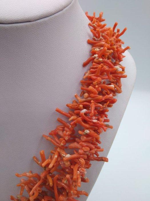 Corail - Argent - Collier, Antiquités & Art, Art | Art non-occidental
